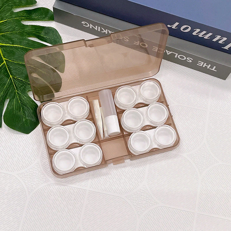 6 Pairs Colored Contact Lens Case - Image 10