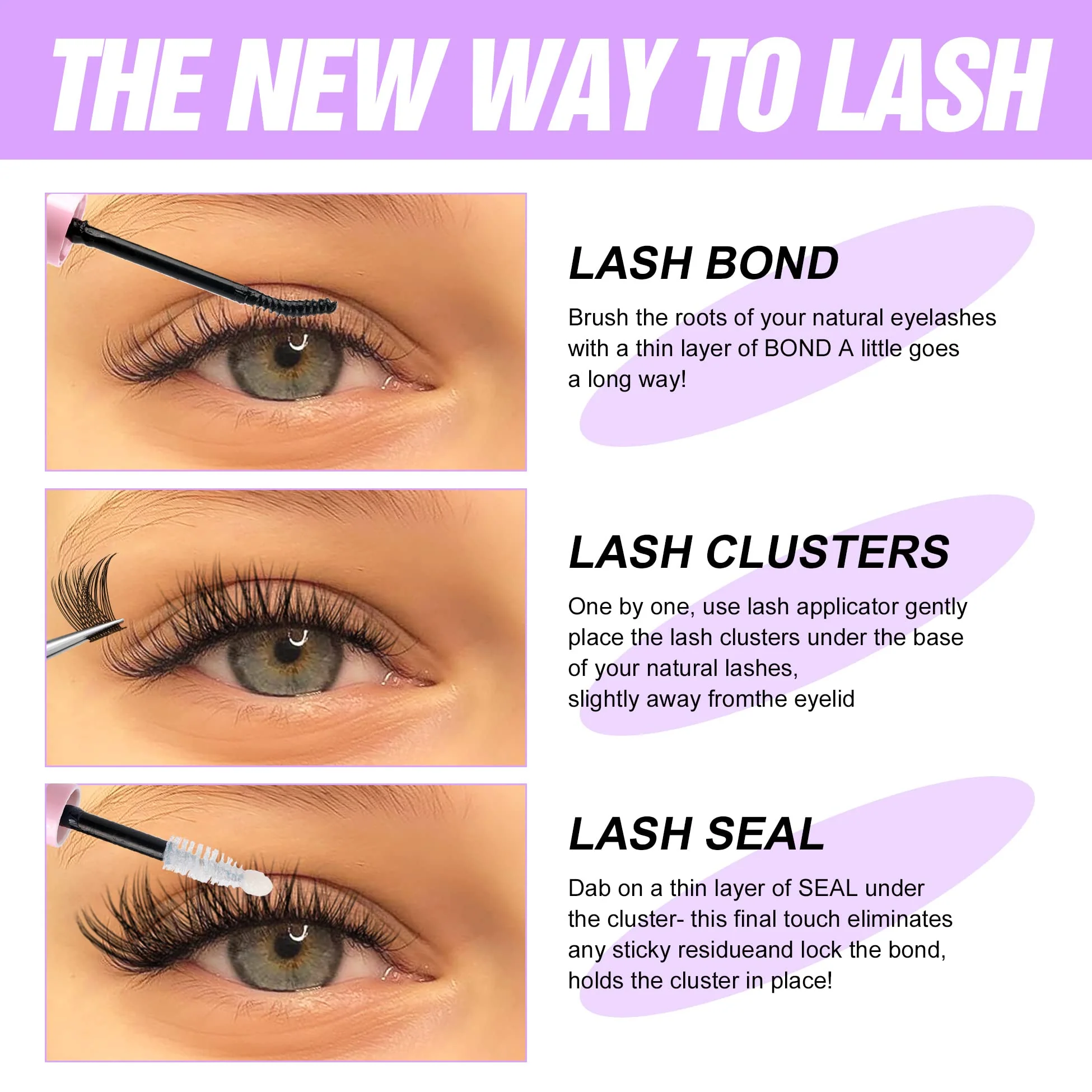 Adriana Black Lashes - 14mm - Image 6