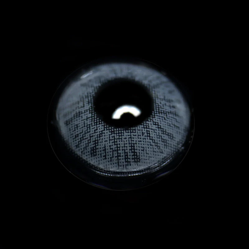 Artemis Ash Gray Colored Contact Lenses - Image 3
