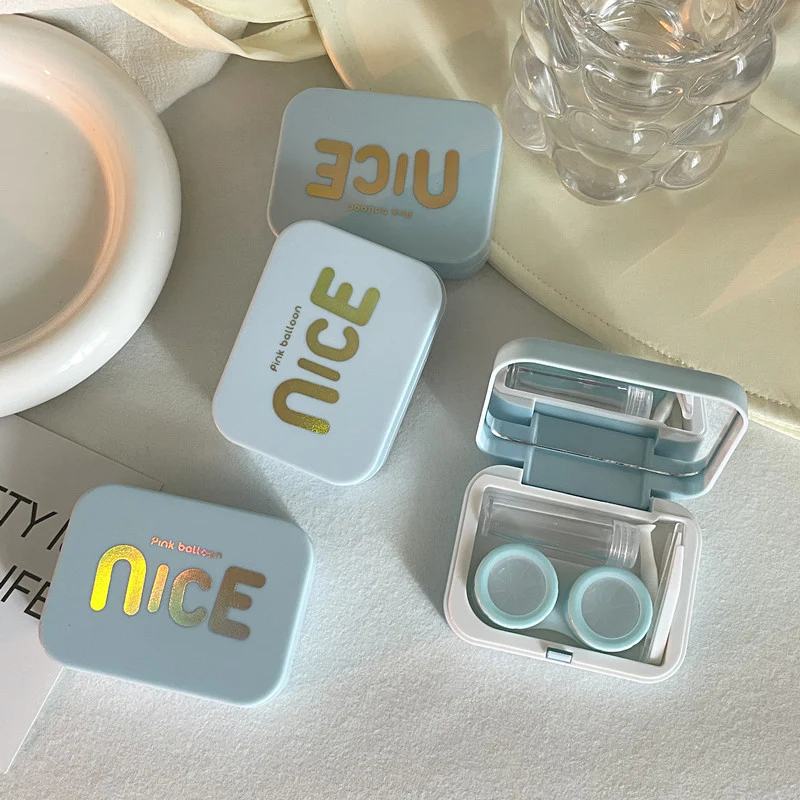 Bronzing Design Colored Contact Lens Case - Image 9