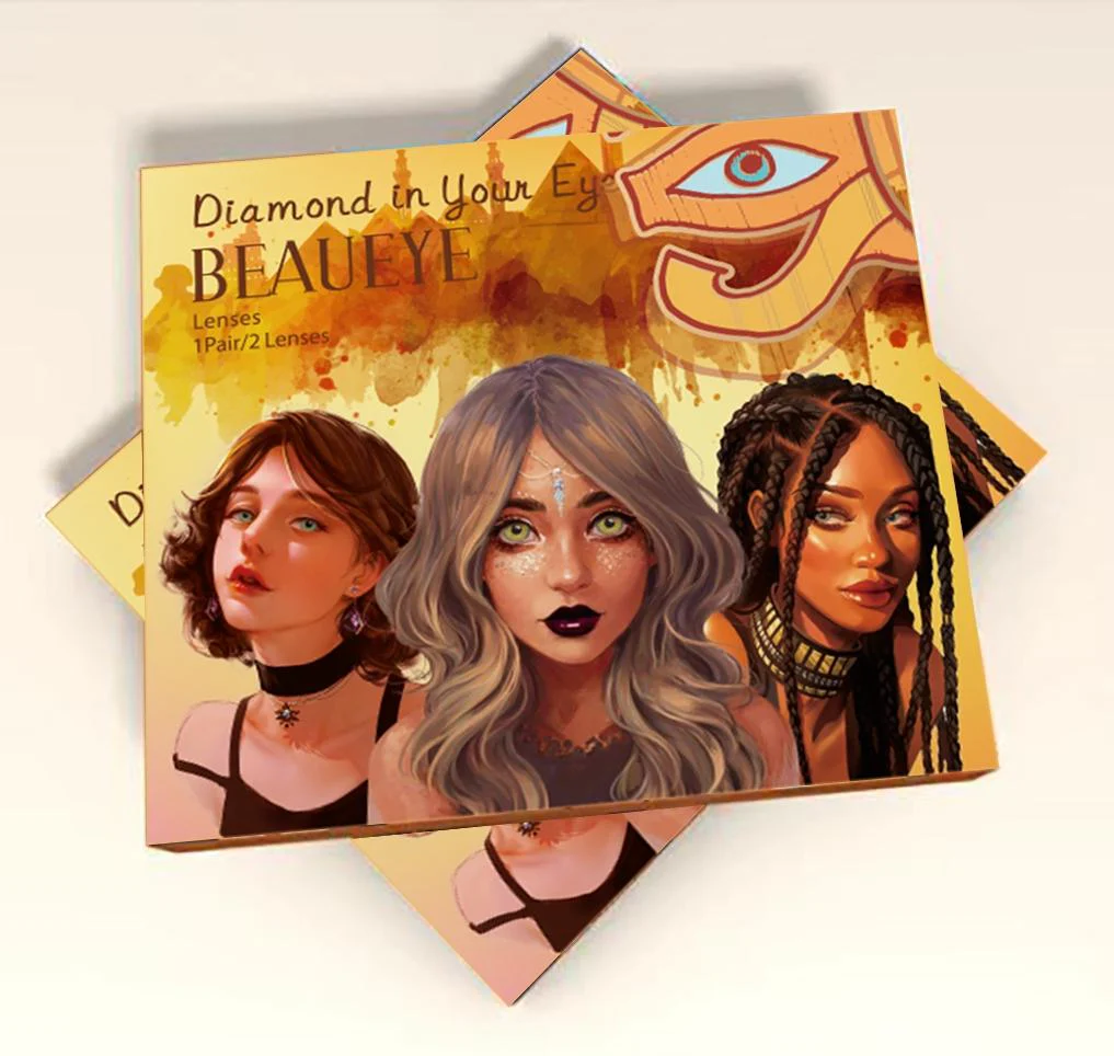 Cosplay Pudding Gray Colored Contact Lenses - Image 5