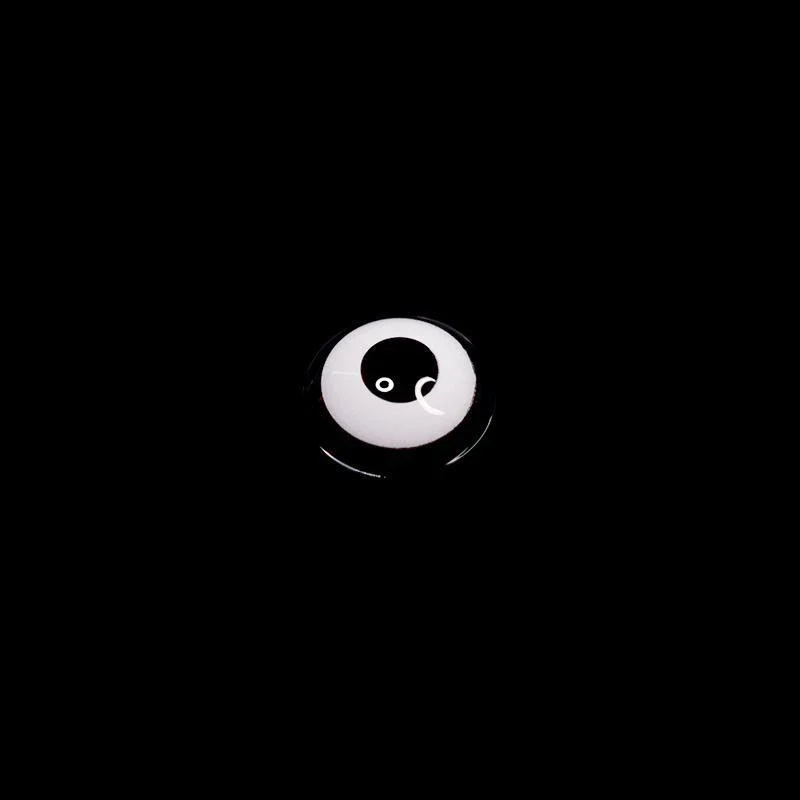 Halloween Cosplay White Manson Prescription Colored Contact Lenses - Image 5