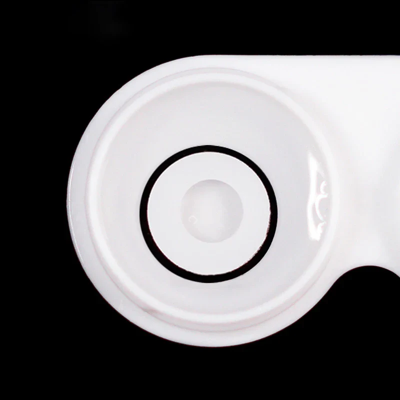 Halloween Cosplay White Manson Prescription Colored Contact Lenses - Image 7
