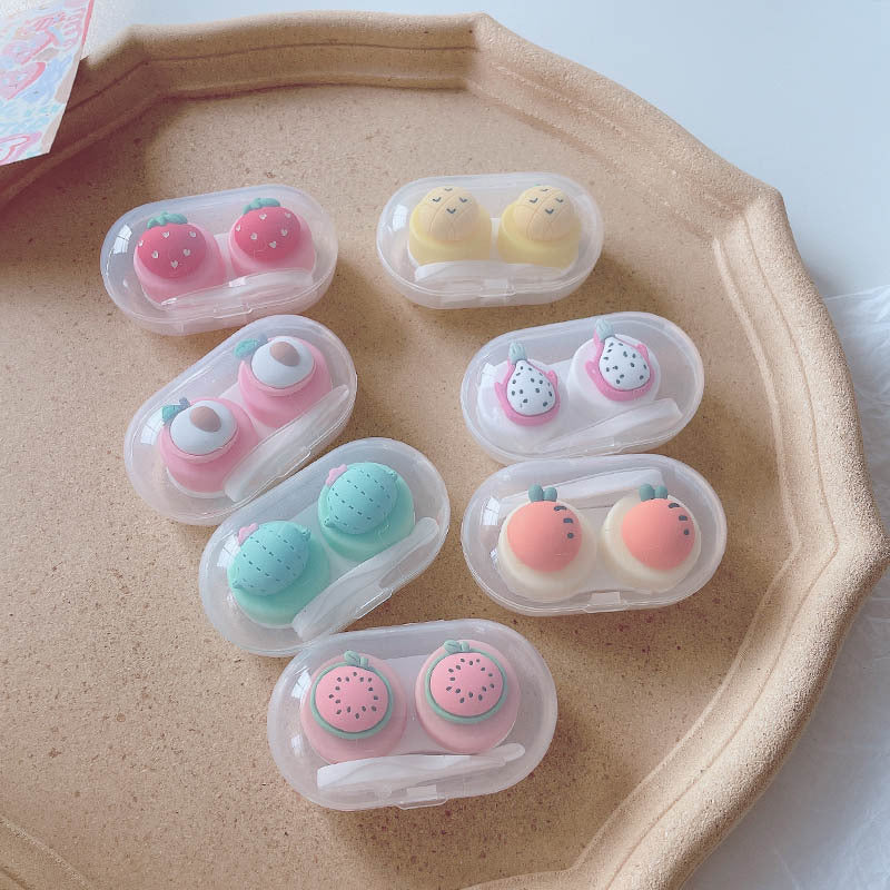 Cute Fruit Colored Contact Lens Case - Image 10