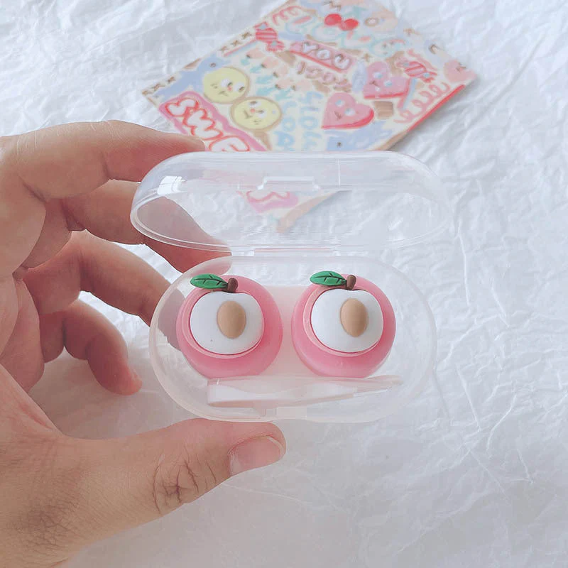 Cute Fruit Colored Contact Lens Case - Image 16