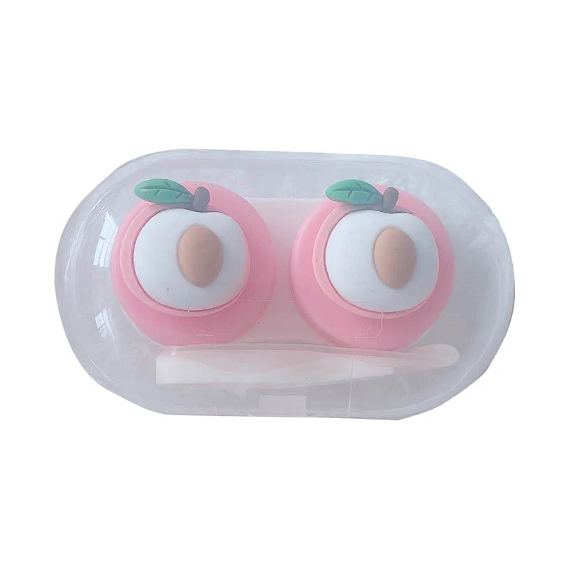 Cute Fruit Colored Contact Lens Case - Image 4