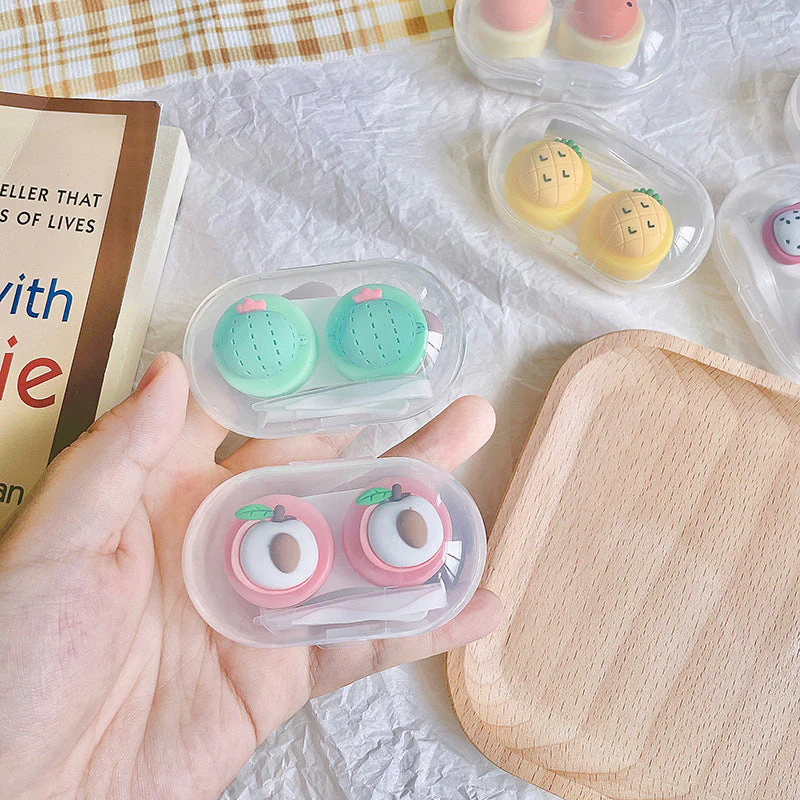 Cute Fruit Colored Contact Lens Case - Image 6
