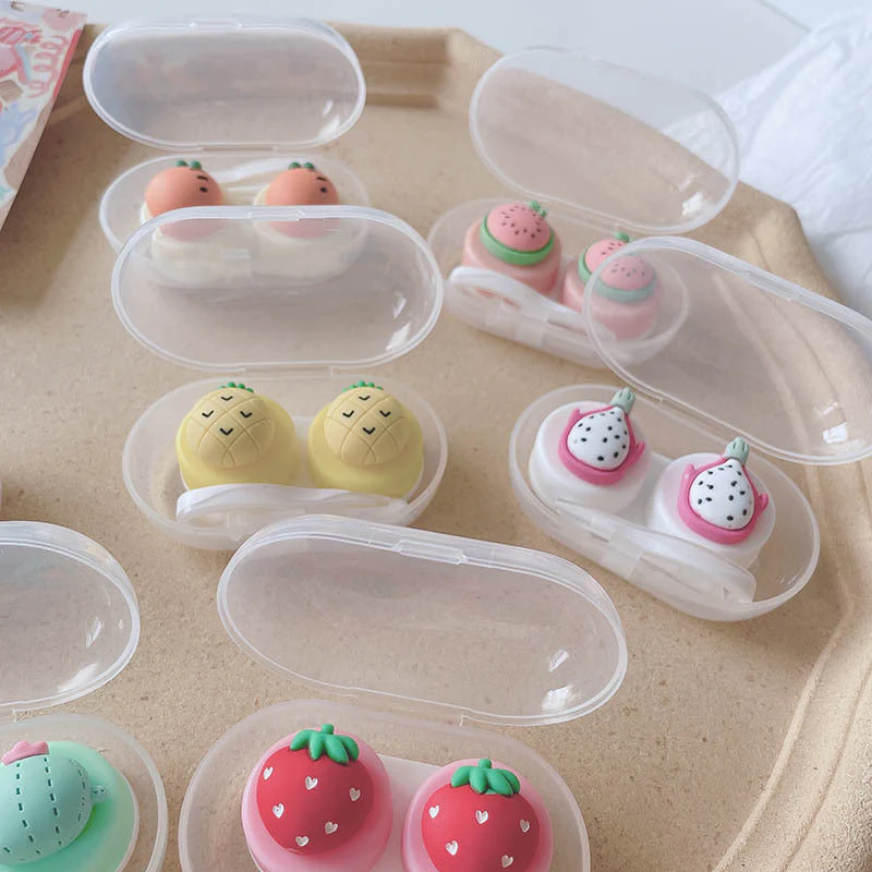Cute Fruit Colored Contact Lens Case - Image 7