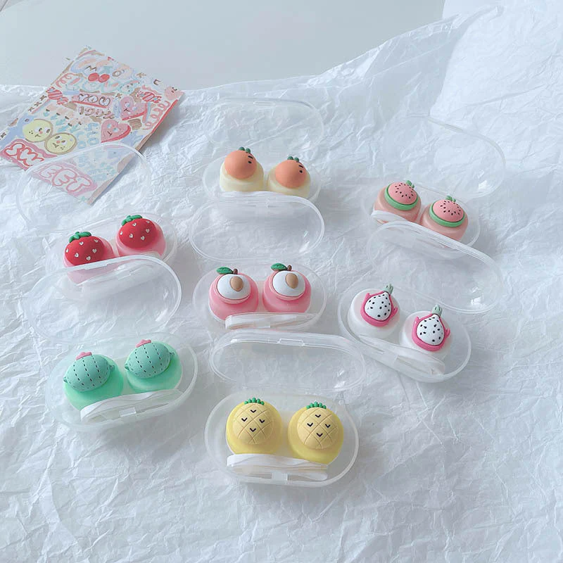 Cute Fruit Colored Contact Lens Case - Image 8