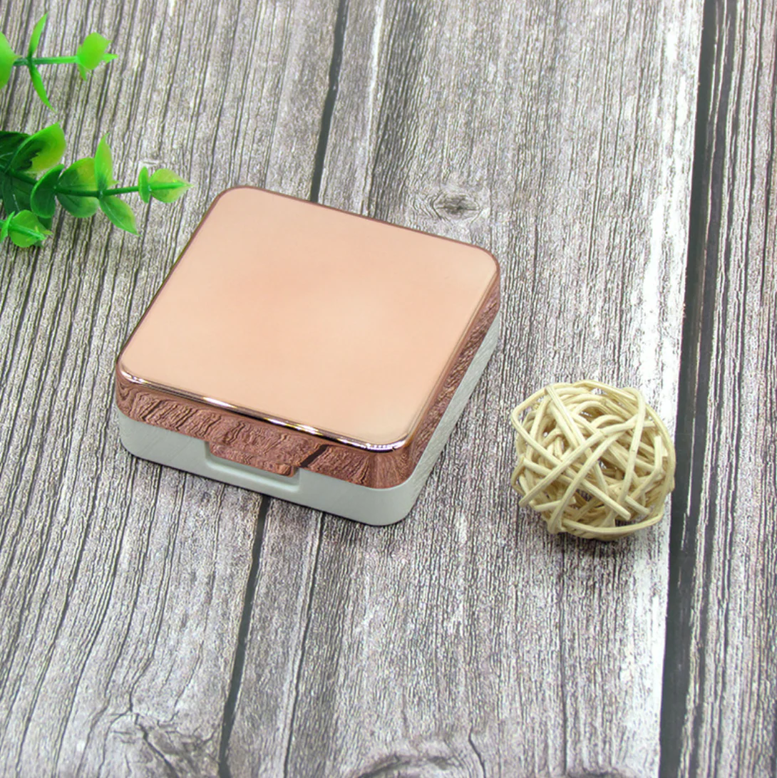 Electroplated Square Multicolor Colored Contact Lens Case - Image 6