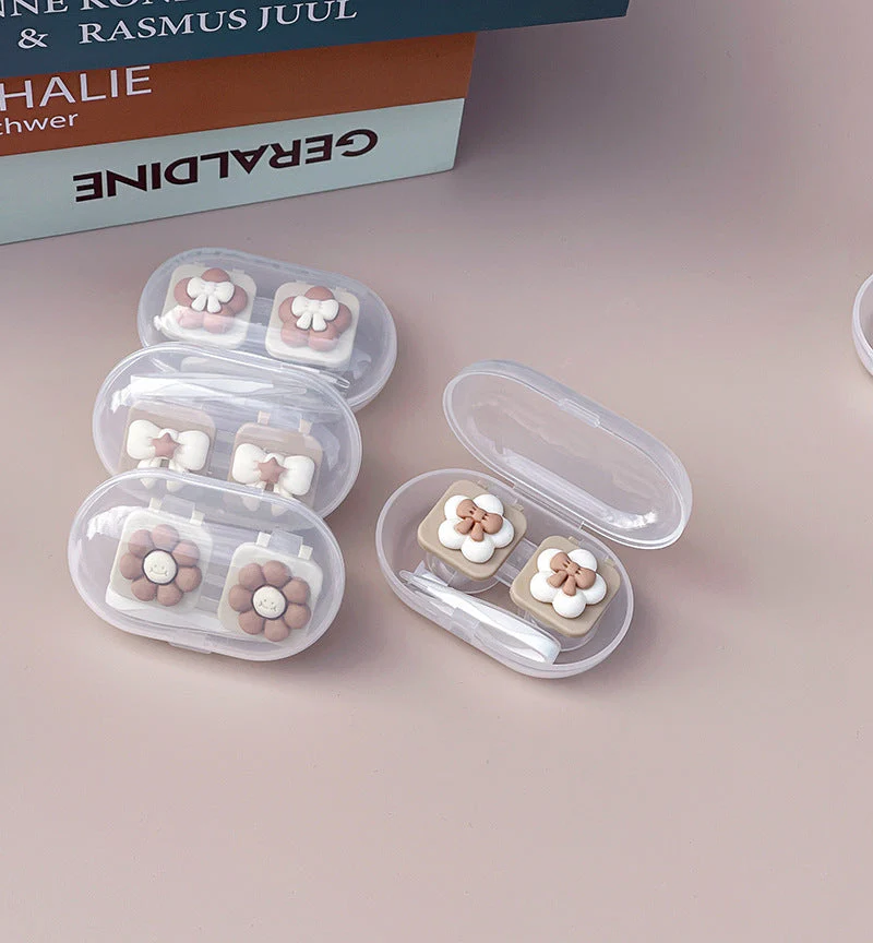 Flower Colored Contact Lens Case - Image 8