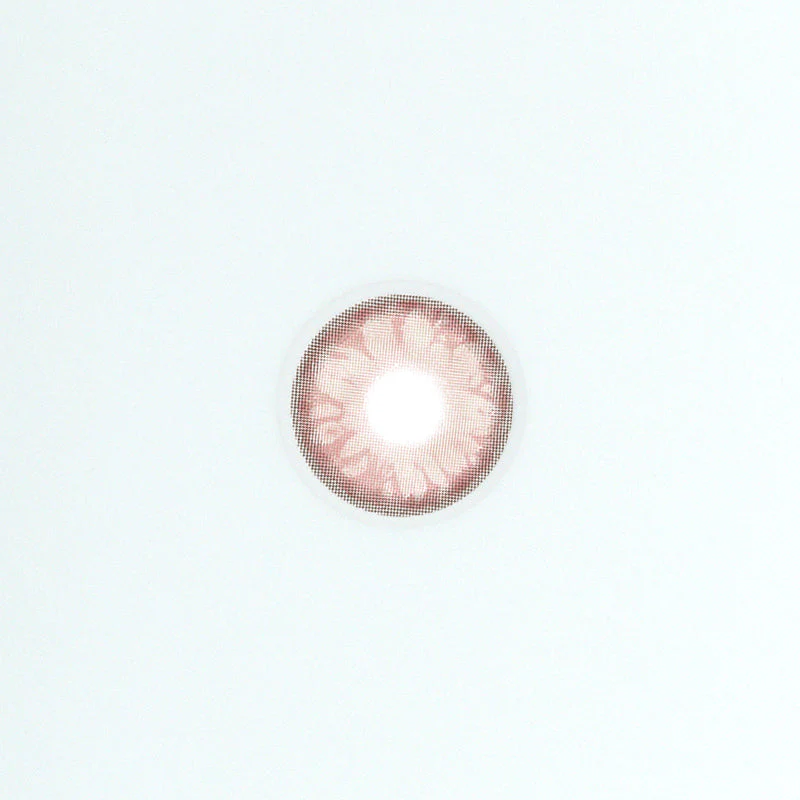 Gem Pink Colored Contact Lenses - Image 4