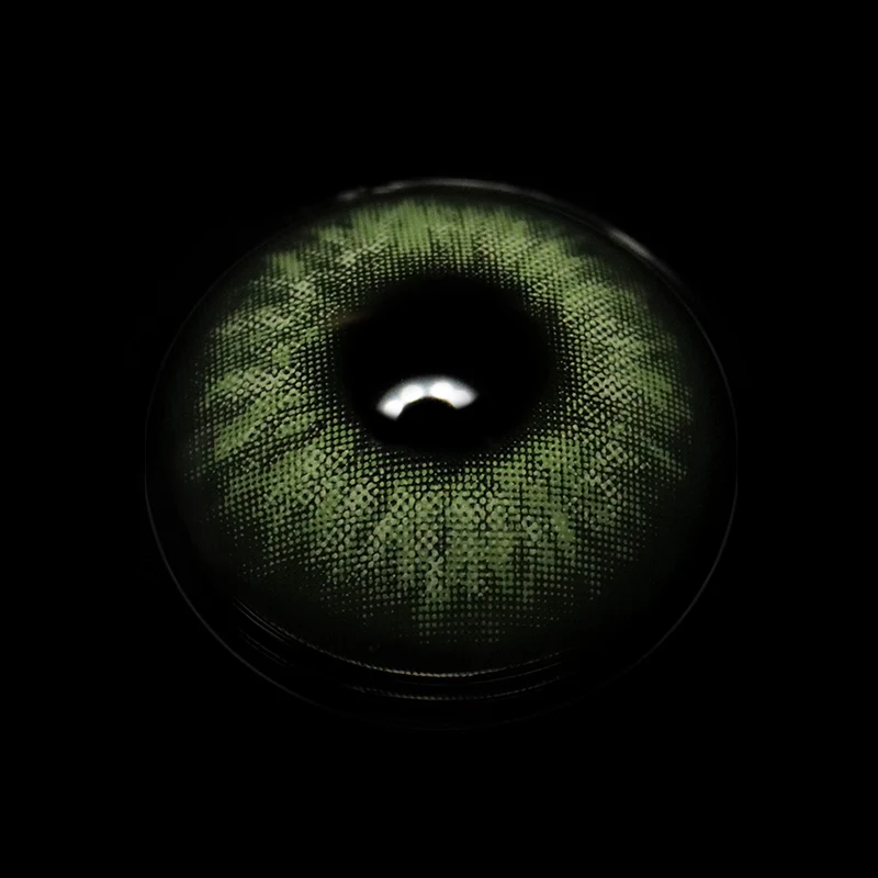 Helena Green Colored Contact Lenses - Image 4