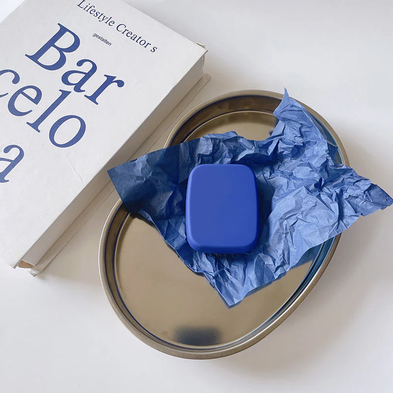 Klein Blue Colored Contact Lens Case - Image 9