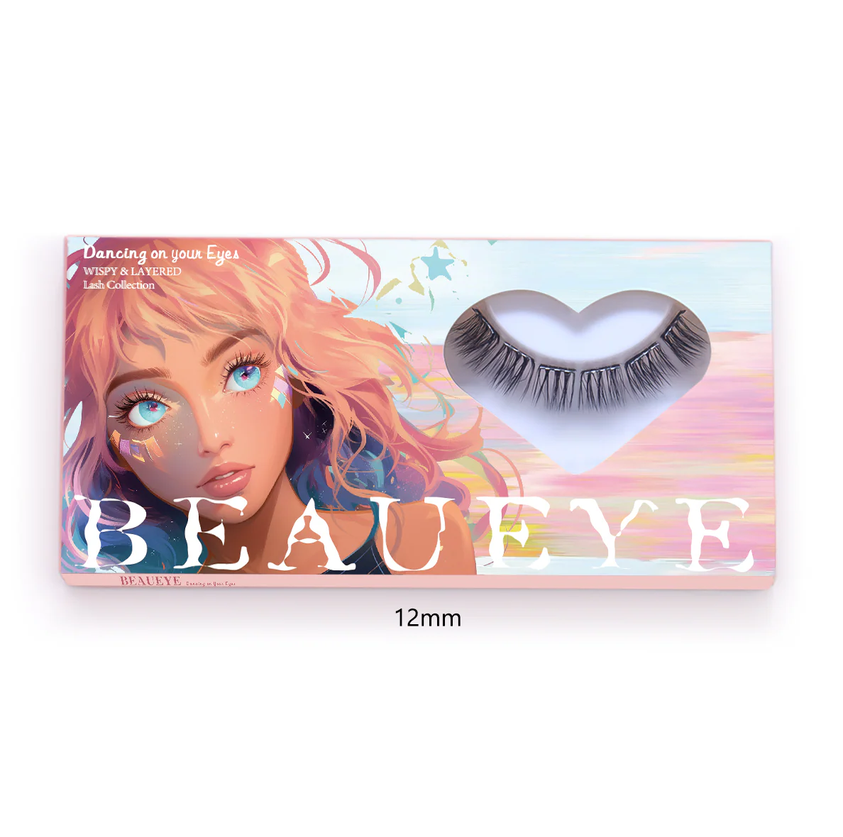 Lais Black Lashes - 12mm - Image 4