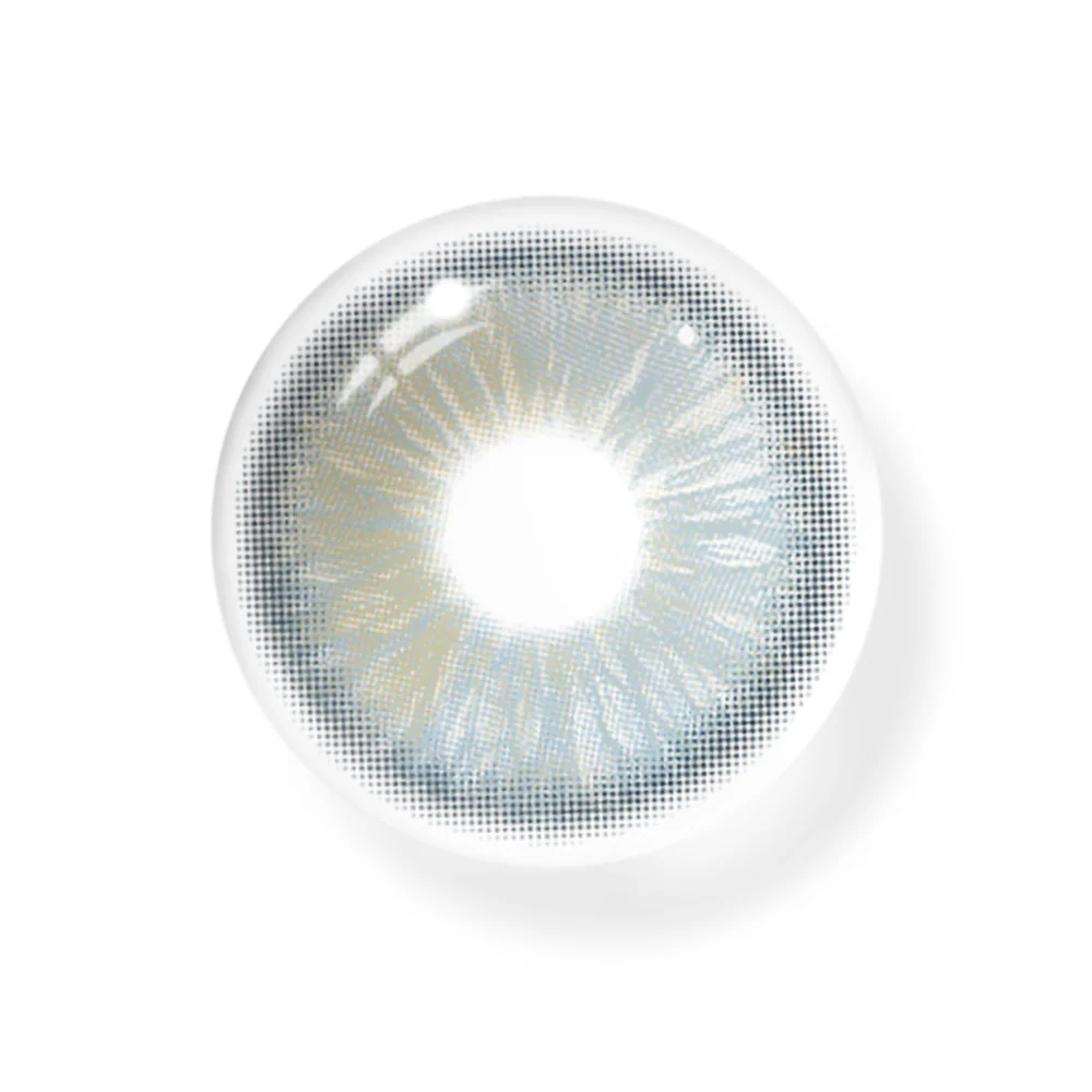 Llithyia Blue Prescription Colored Contact Lenses - Image 3
