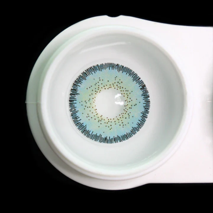 Magic Blue Colored Contact Lenses - Image 9