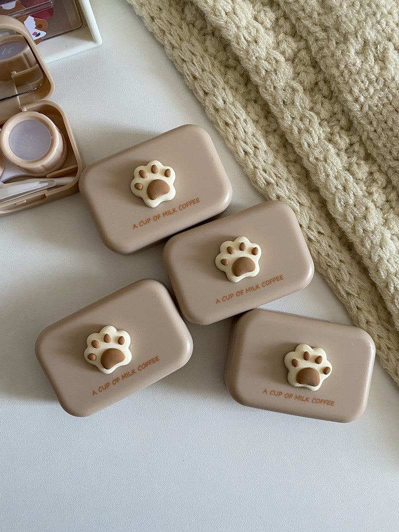 Milktea Colored Contact Lens Case - Image 11