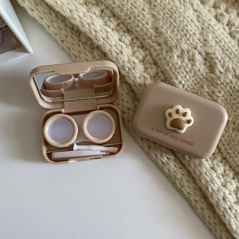 Milktea Colored Contact Lens Case - Image 12