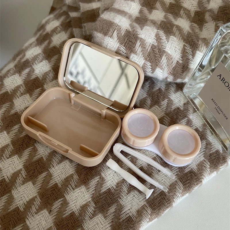 Milktea Colored Contact Lens Case - Image 4