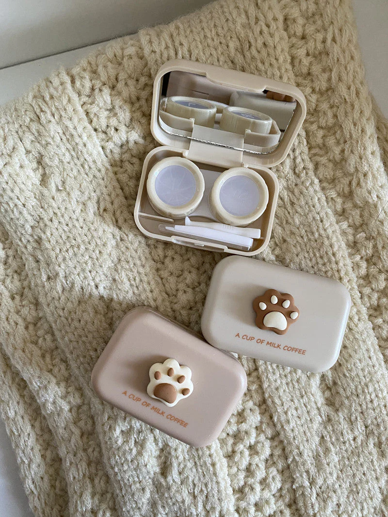 Milktea Colored Contact Lens Case - Image 9