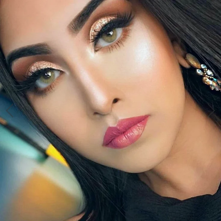 Natural Colors AMBAR BROWN Colored Contact Lenses - Image 6