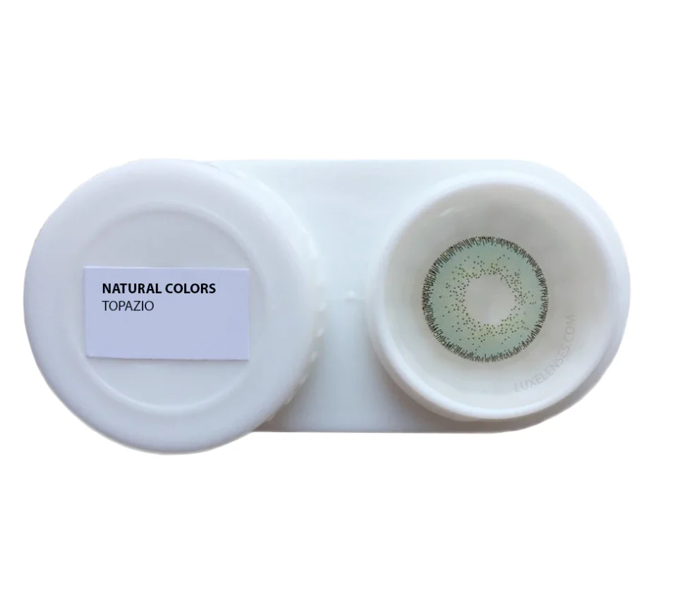 Natural Colors TOPAZIO Green Colored Contact Lenses - Image 3