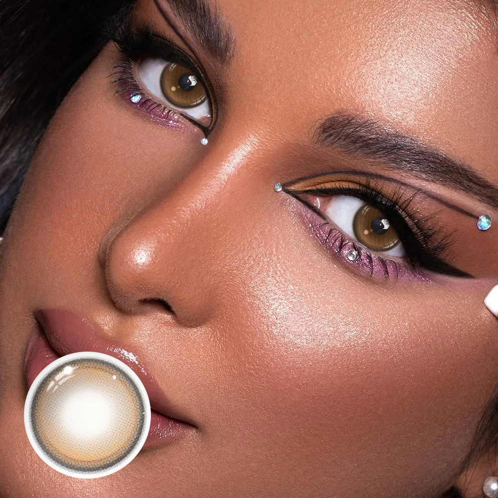 Olette Hazel Colored Contact Lenses - Image 2