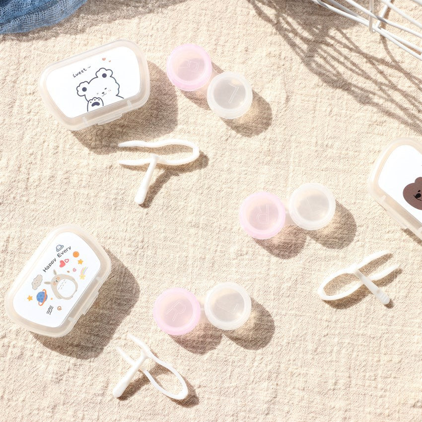 Portable Colored Contact Lens Case - Image 4
