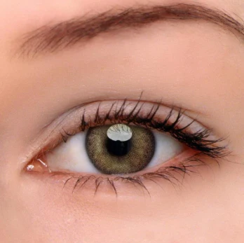 Premium Candy Brown Prescription Colored Contact Lenses - Image 7