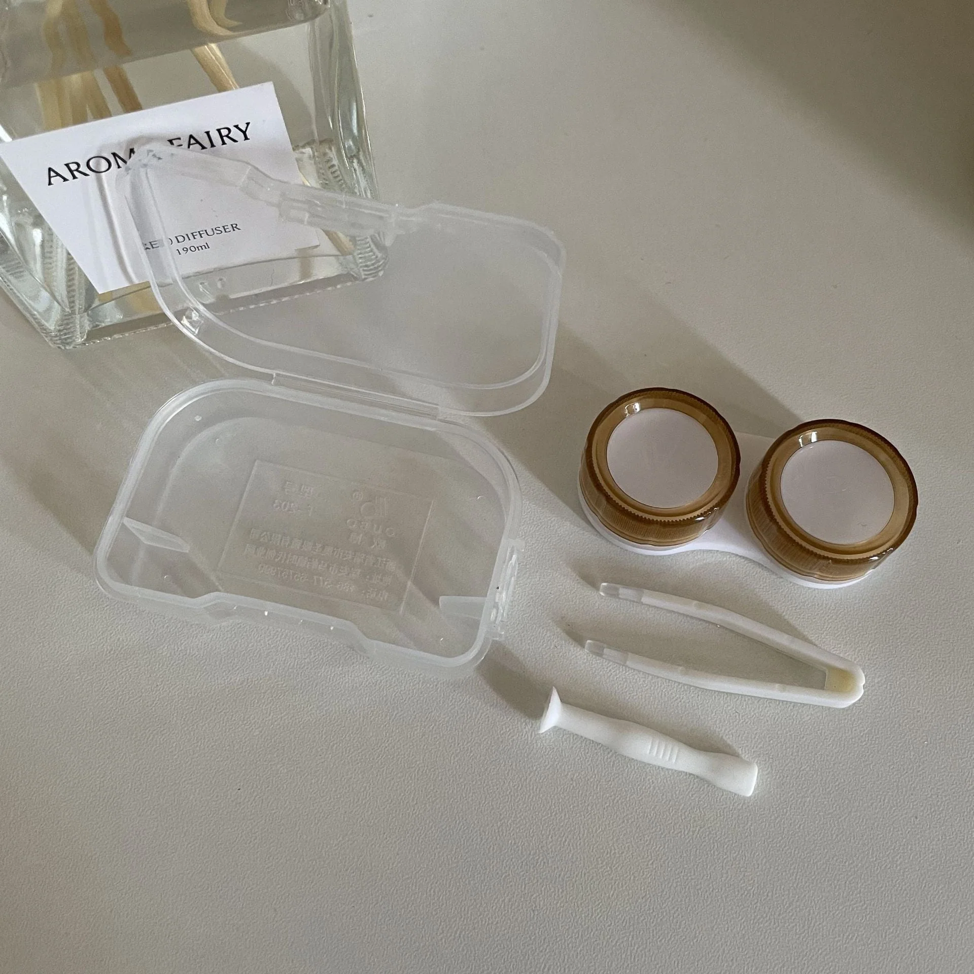 Small Minority Colored Contact Lens Case - Image 3