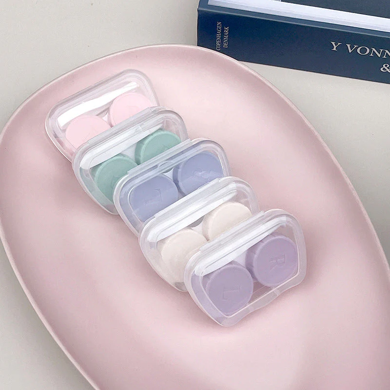 Small Portable Colored Contact Lens Case - Image 7