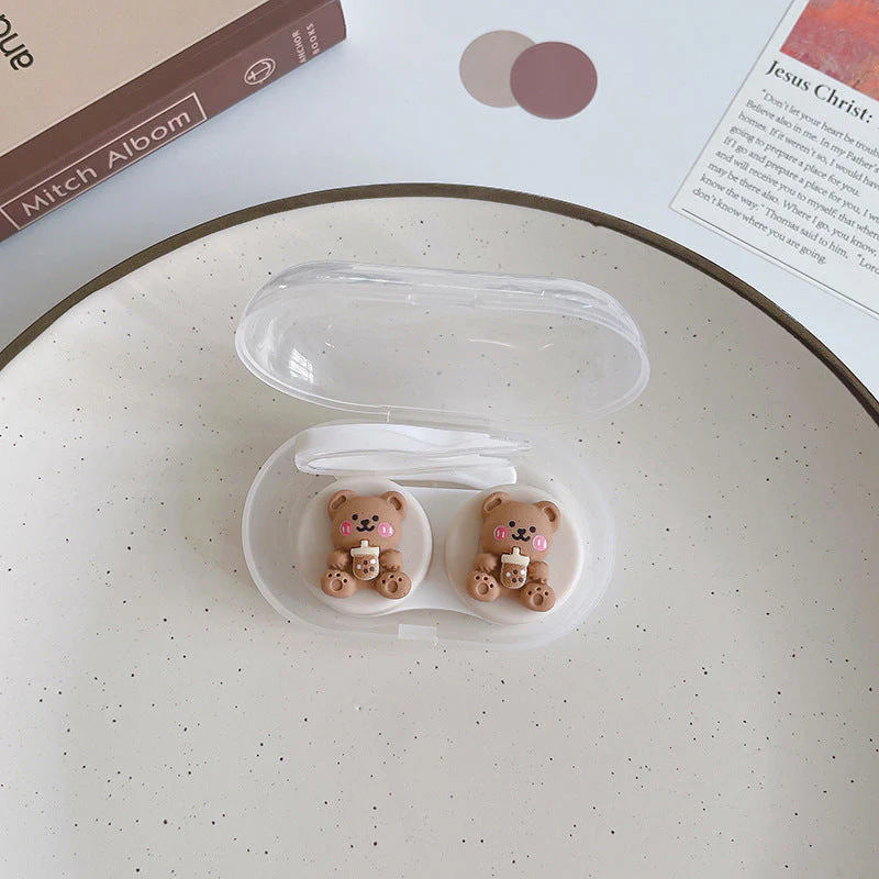 Solid Colored Contact Lens Case - Image 17