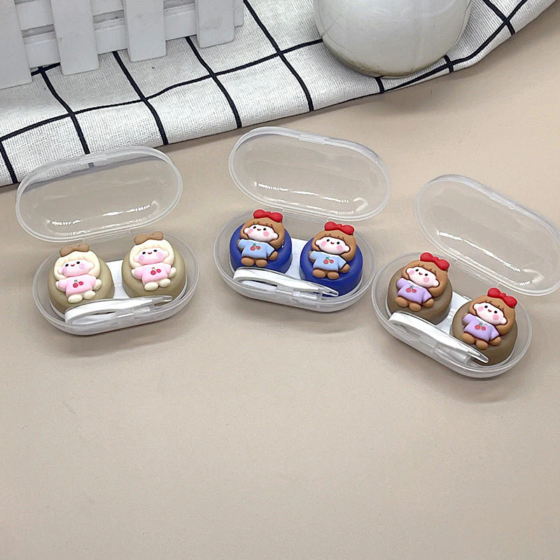 Textured Colored Contact Lens Case - Image 10