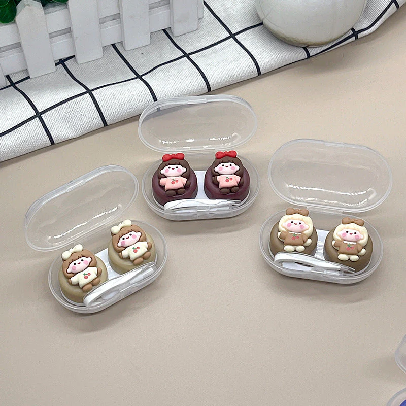 Textured Colored Contact Lens Case - Image 11