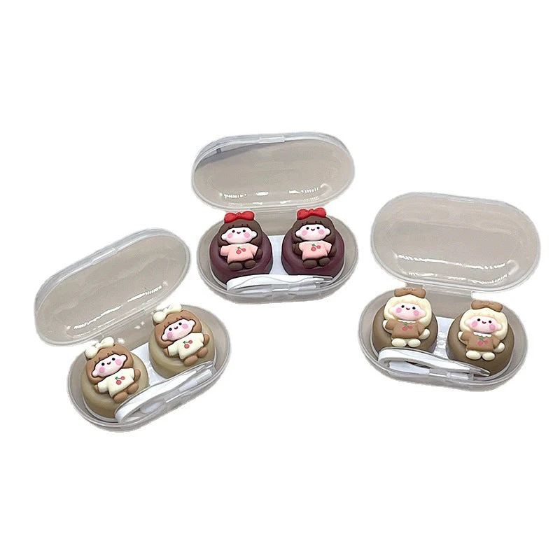 Textured Colored Contact Lens Case - Image 5